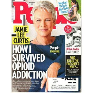 People Magazine November 5, 2018 Jamie Lee Curtis Meghan Debuts Baby Bump